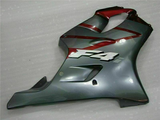 2001-2003 Silver Red Honda CBR600 F4i Motorcycle Fairing Kits UK