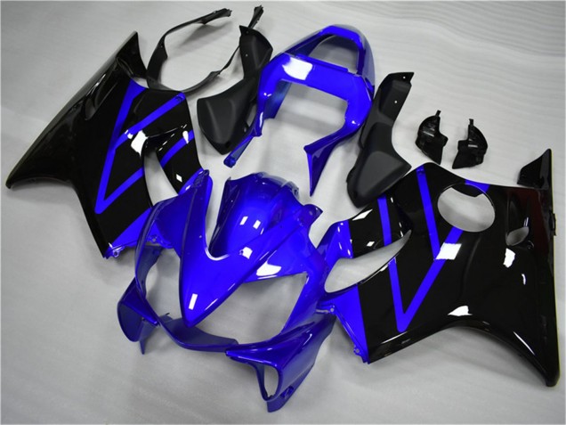 2001-2003 Blue Glossy Black Honda CBR600 F4i Motorcycle Fairing UK