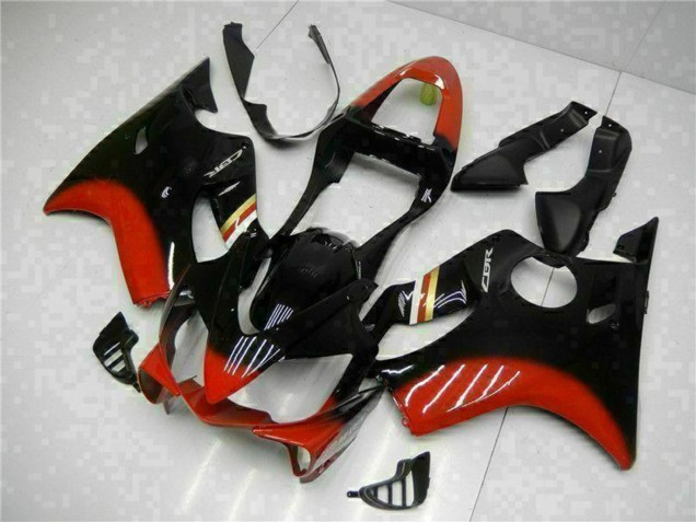 2001-2003 Red Glossy Black Honda CBR600 F4i Motorcycle Fairing Kits UK