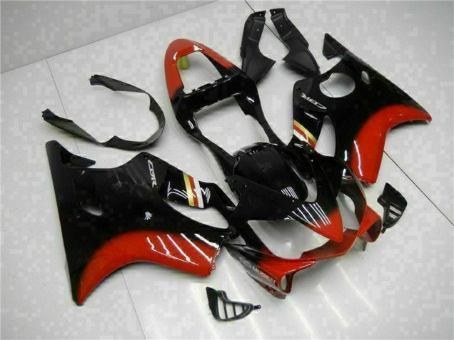 2001-2003 Red Glossy Black Honda CBR600 F4i Motorcycle Fairing Kits UK