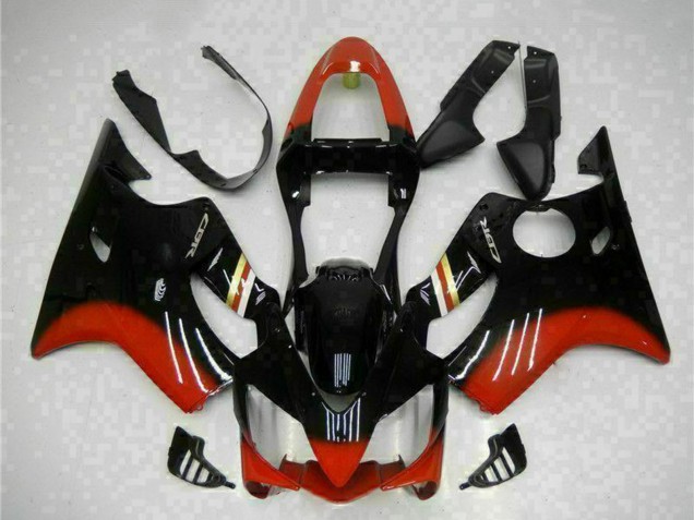 2001-2003 Red Glossy Black Honda CBR600 F4i Motorcycle Fairing Kits UK