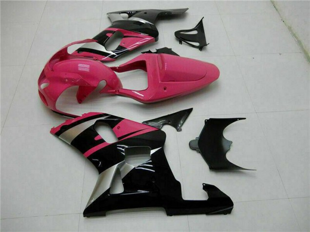 2001-2003 Pink Silver Glossy Black Suzuki GSXR 600/750 Motorcycle Fairings UK