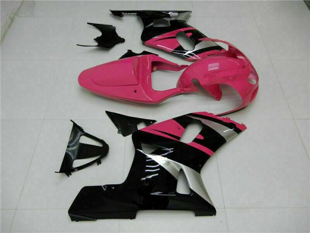2001-2003 Pink Silver Glossy Black Suzuki GSXR 600/750 Motorcycle Fairings UK