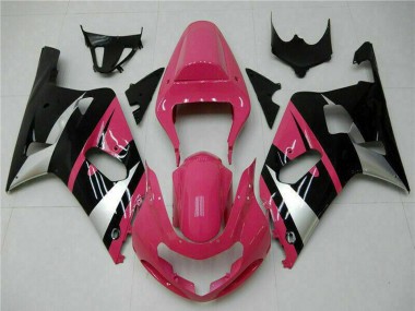 Buy 2001-2003 Pink Silver Glossy Black Suzuki GSXR 600/750 Motorcycle Fairings UK