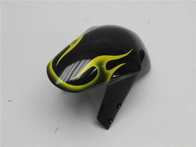 2001-2003 Glossy Black Yellow Flame Suzuki GSXR 600/750 Motorcycle Fairings UK