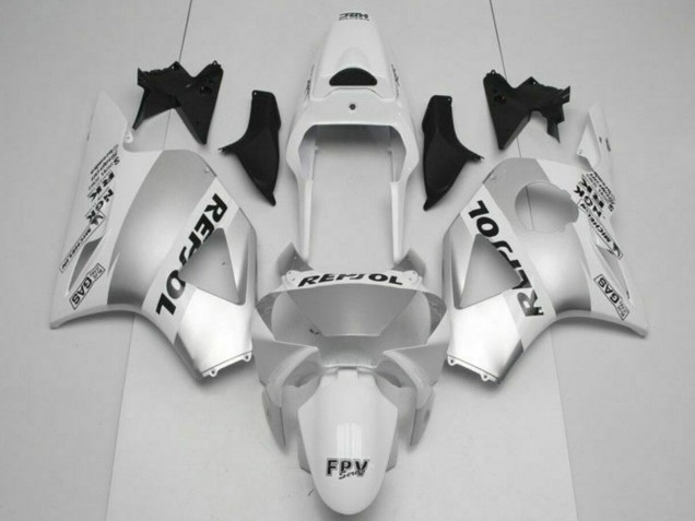 2002-2003 White Silver Black Repsol Honda CBR900RR 954RR Motorcycle Fairings UK