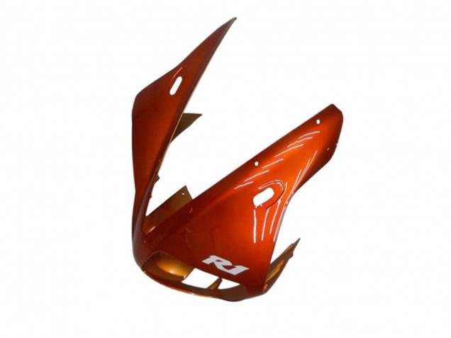 2002-2003 Orange Matte Black Yamaha YZF R1 Motorcycle Fairings UK