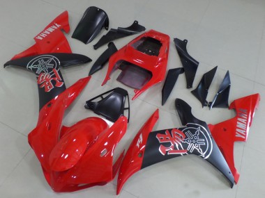 Buy 2002-2003 Red Matte Black Yamaha YZF R1 Motorcycle Fairings UK