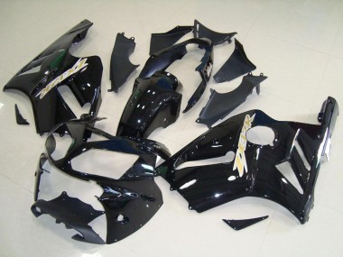 Buy 2002-2006 Glossy Black Kawasaki ZX12R Motorcycle Fairing Kits UK