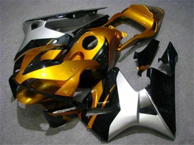 Buy 2003-2004 Silver Gold Glossy Black Honda CBR600RR Motorcycle Fairing UK