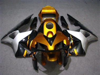 Buy 2003-2004 Silver Gold Glossy Black Honda CBR600RR Motorcycle Fairing UK