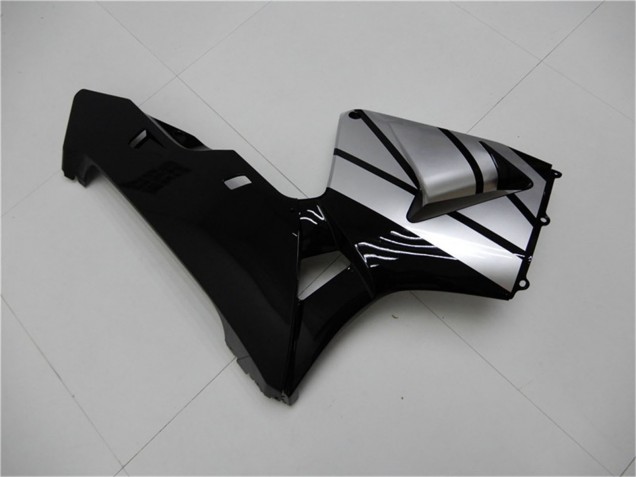 2003-2004 Silver Glossy Black Stripe Honda CBR600RR Motorcycle Fairings UK
