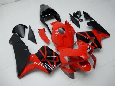 Buy 2003-2004 Red Glossy Black OEM Style Honda CBR600RR Motorcycle Fairings UK