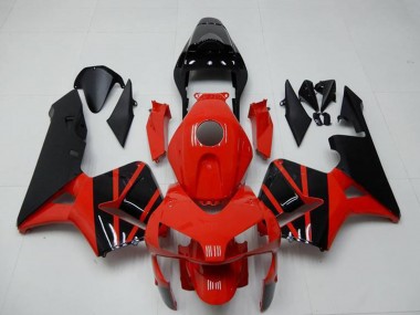 Buy 2003-2004 Red Glossy Black OEM Style Honda CBR600RR Motorcycle Fairings UK
