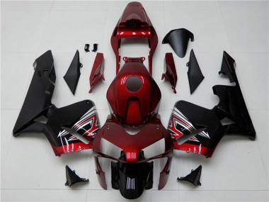 Buy 2003-2004 Red Silver Glossy Black Honda CBR600RR Motorcycle Fairing UK