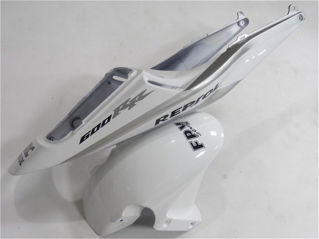 2003-2004 White Silver Black Repsol Honda CBR600RR Motorcycle Fairing UK
