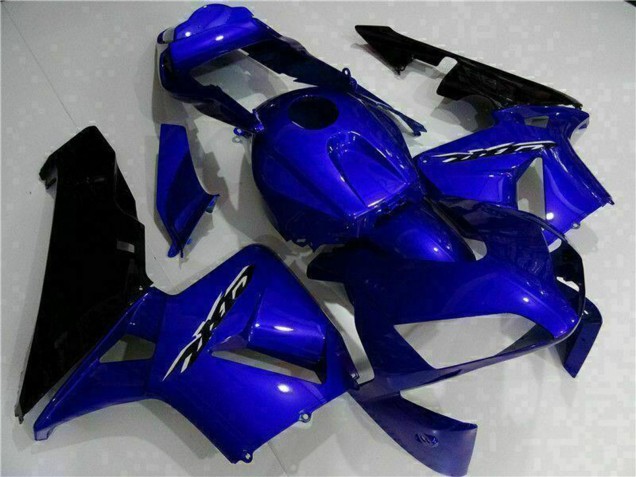 2003-2004 Blue Glossy Black Honda CBR600RR Motorcycle Fairing Kits UK