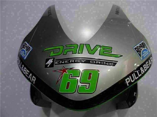 2003-2004 Silver Green Glossy Black Honda CBR600RR Motorcycle Fairing UK