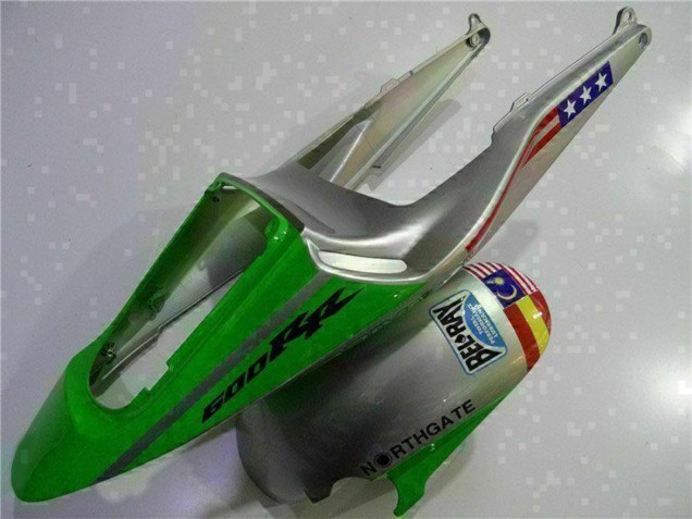 2003-2004 Silver Green Glossy Black Honda CBR600RR Motorcycle Fairing UK