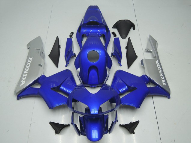 2003-2004 Silver Blue Honda CBR600RR Motorcycle Fairing UK