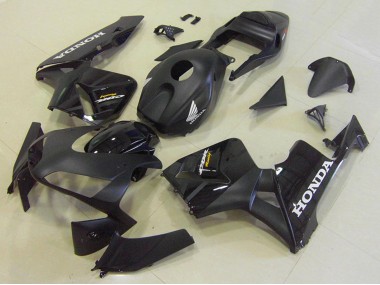 Buy 2003-2004 Glossy Black Matte Black Honda CBR600RR Motorcycle Fairing Kits UK