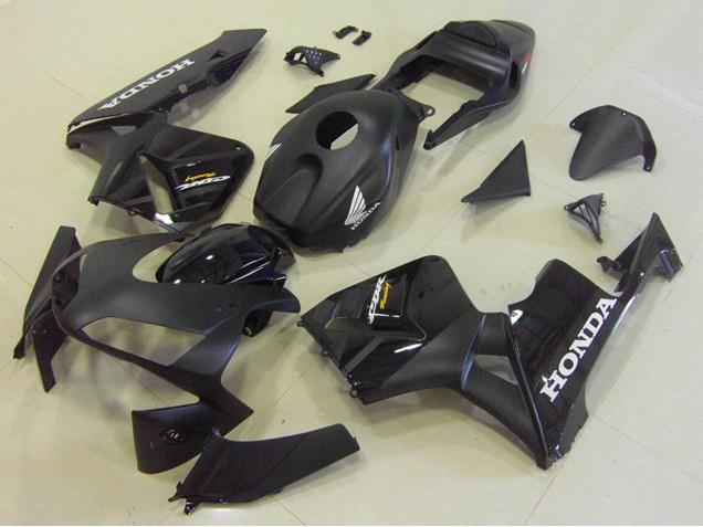 2003-2004 Glossy Black Matte Black Honda CBR600RR Motorcycle Fairing Kits UK