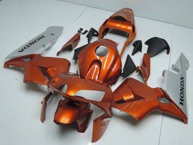 Buy 2003-2004 Silver Orange Honda CBR600RR Motorcycle Fairings UK