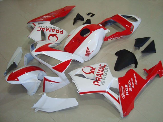 2003-2004 White Red Pramac Honda CBR600RR Motorcycle Fairings UK