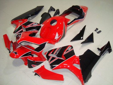 Buy 2003-2004 Red Glossy Black Honda CBR600RR Motorbike Fairings UK