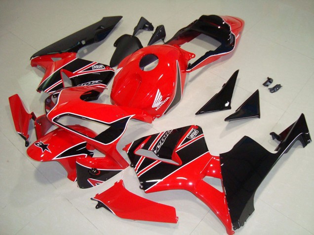2003-2004 Red Glossy Black Honda CBR600RR Motorbike Fairings UK