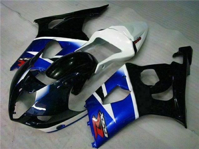 2003-2004 White Blue Glossy Black Red Suzuki GSXR 1000 Abs Motorcycle Fairings UK