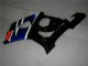 2003-2004 White Blue Glossy Black Red Suzuki GSXR 1000 Abs Motorcycle Fairings UK