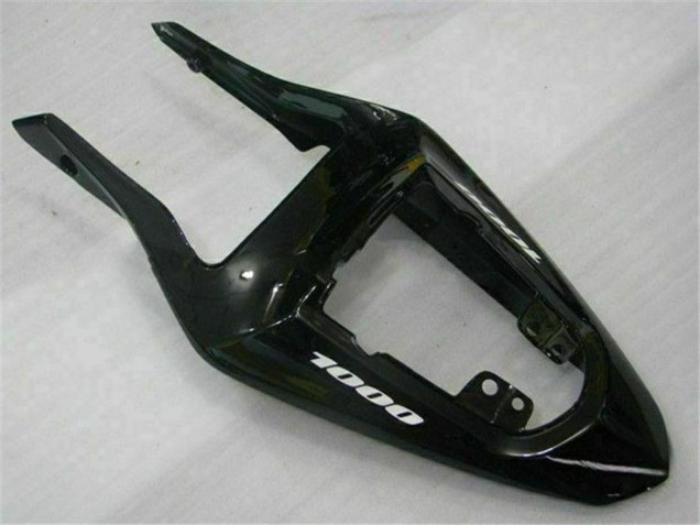 2003-2004 Glossy Black Gold Flame Suzuki GSXR 1000 Motorcycle Fairings UK