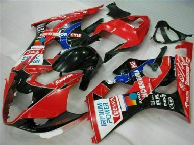 Buy 2003-2004 Red Black Blue Yoshimura Suzuki GSXR 1000 Motorcycle Fairings UK