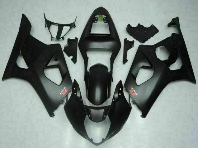 2003-2004 Matte Black Red Suzuki GSXR 1000 Motorcycle Fairings UK