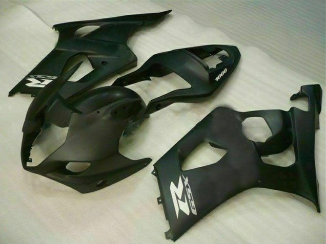 2003-2004 Matte Black Suzuki GSXR 1000 Motorcycle Fairings UK