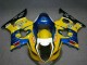 2003-2004 Yellow Blue White Red Corona Motul Suzuki GSXR 1000 Motorcycle Fairings UK