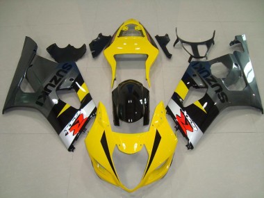 Buy 2003-2004 Yellow Silver Grey Black Red Suzuki GSXR 1000 Motorcycle Fairings UK
