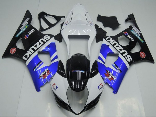 2003-2004 White Blue Black Red Elf Suzuki GSXR 1000 Motorcycle Fairings UK