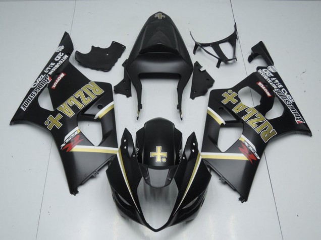 2003-2004 Matte Black Rizla Suzuki GSXR 1000 Motorcycle Fairings UK