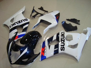 Buy 2003-2004 White Blue Dark Blue Red Suzuki GSXR 1000 Motorcycle Fairings UK