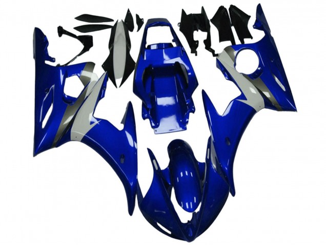 2003-2004 Blue White Yamaha YZF R6 Motorcycle Fairing UK