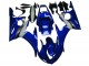 2003-2004 Blue White Yamaha YZF R6 Motorcycle Fairing UK