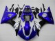 2003-2004 Blue White Glossy Black Yamaha YZF R6 Motorcycle Fairings UK
