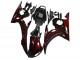 2003-2004 Glossy Black Red Flame Yamaha YZF R6 Motorcycle Fairing UK