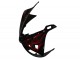 2003-2004 Glossy Black Red Flame Yamaha YZF R6 Motorcycle Fairing UK