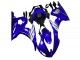 2003-2004 Blue White Yamaha YZF R6 Motorcycle Fairings UK