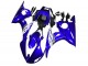 2003-2004 Blue White Yamaha YZF R6 Motorcycle Fairings UK