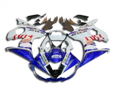 Buy 2003-2004 White Blue Red Fiat Motul Dunlop Michelin Yamaha YZF R6 Motorcycle Fairings UK
