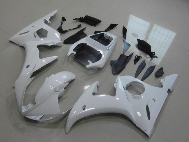 2003-2004 Glossy White Yamaha YZF R6 Motorcycle Fairings UK